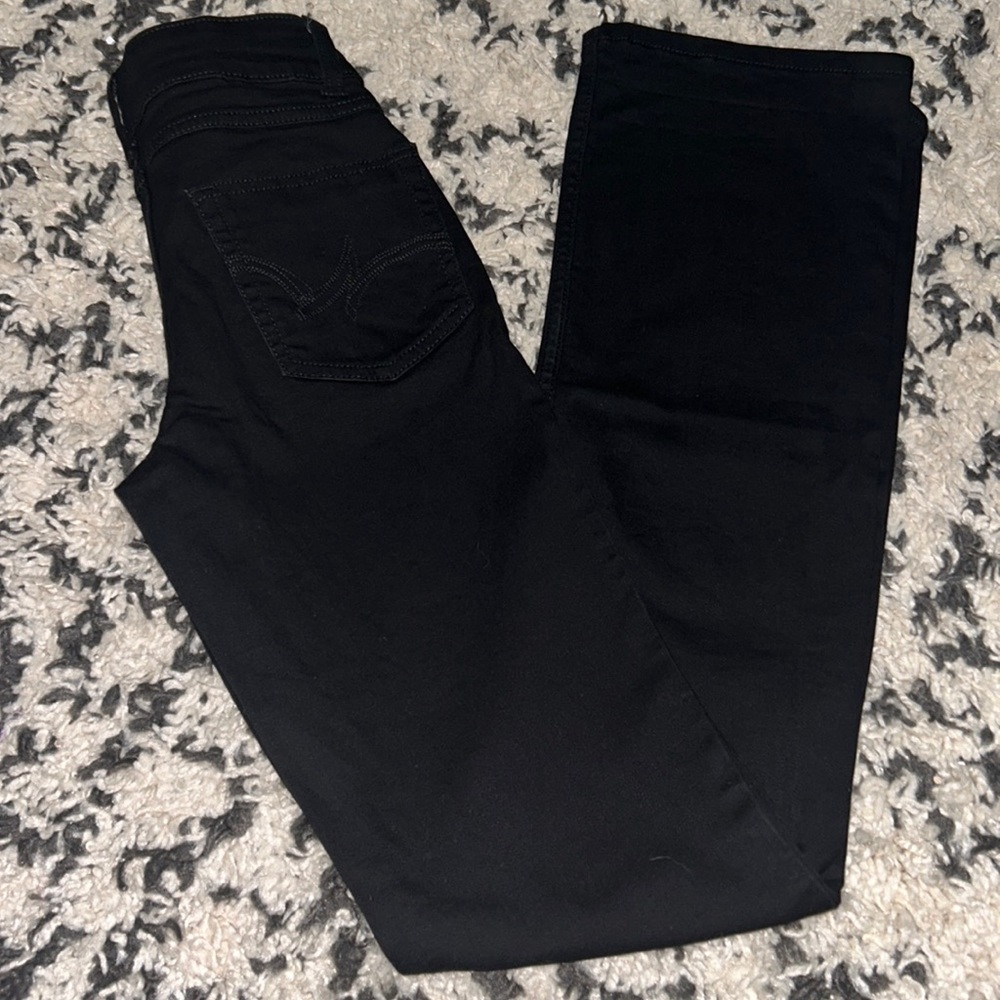 Black Wrangler Bootcut Flares